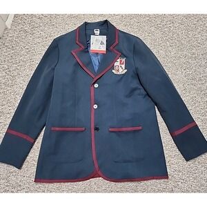 The Umbrella Academy Uniform Blazer Cosplay Costume XL NWT $59 Navy Unisex
